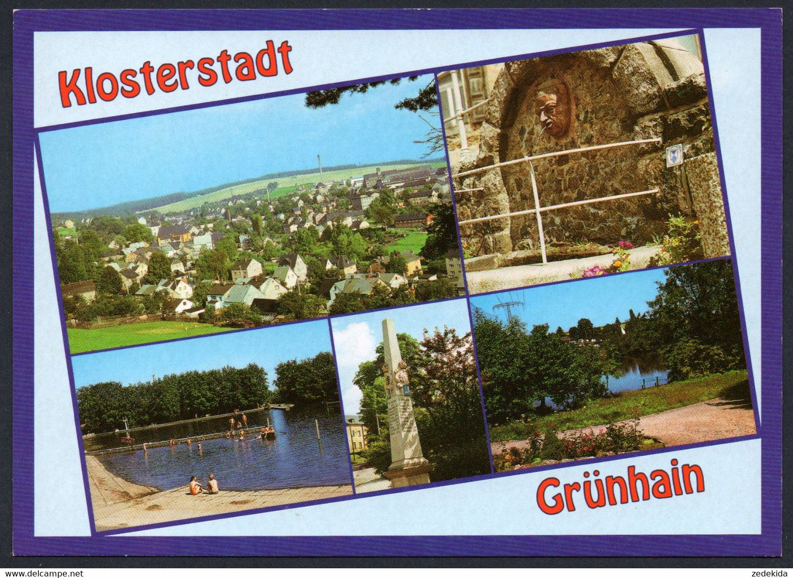 E5778 - TOP Grünhain - Bild Und Heimat Reichenbach Qualitätskarte - Grünhain