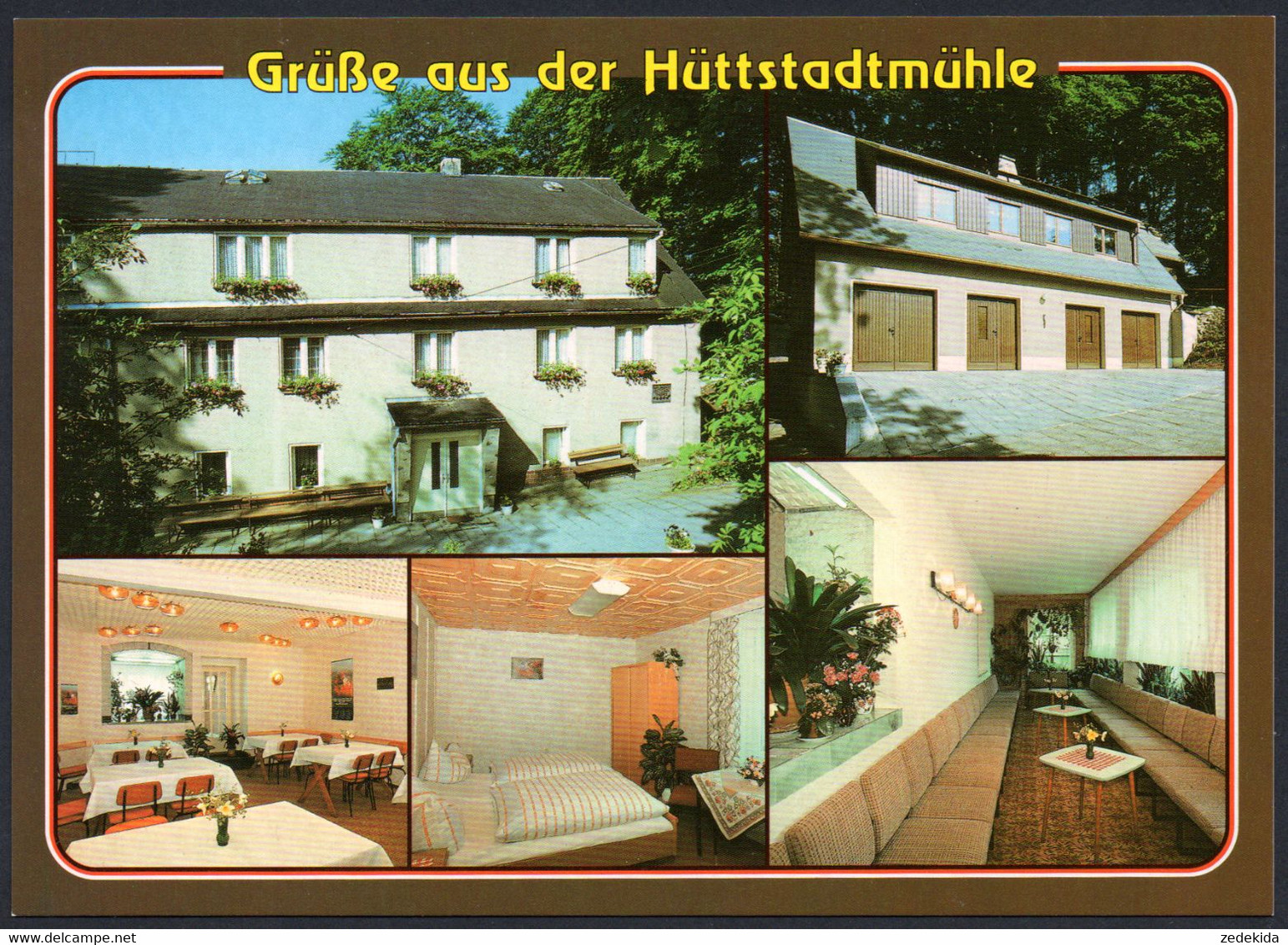 E5780 - TOP Ansprung Hüttstadtmühle - Bild Und Heimat Reichenbach Qualitätskarte - Marienberg