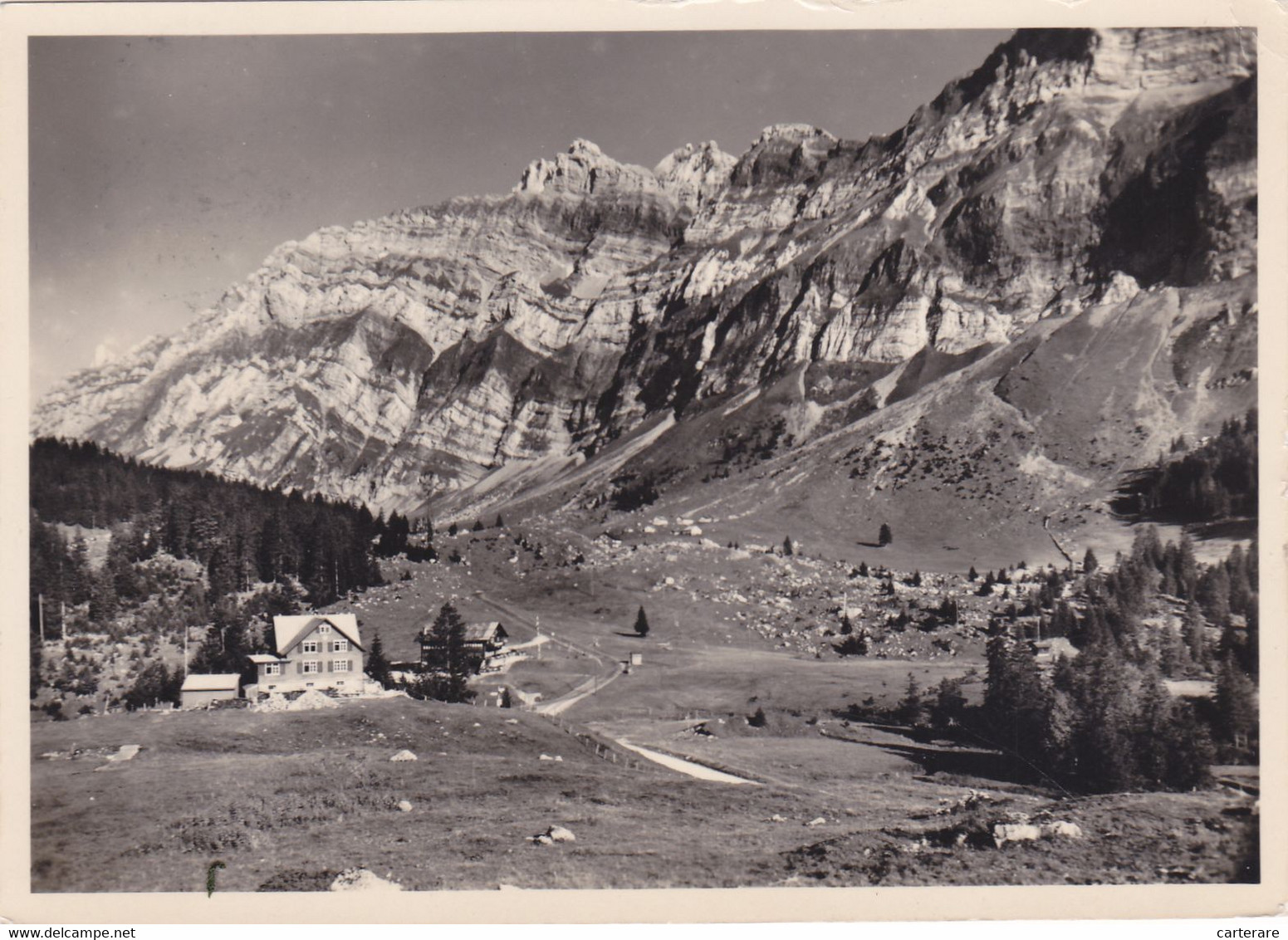 SUISSE,SCHWEIZ,SVIZZERA,SWISS,SAINT GALL,APPENZELL RHODES,SANTIS,SCHWAGALP,CARTE PHOTO - Sankt Gallen