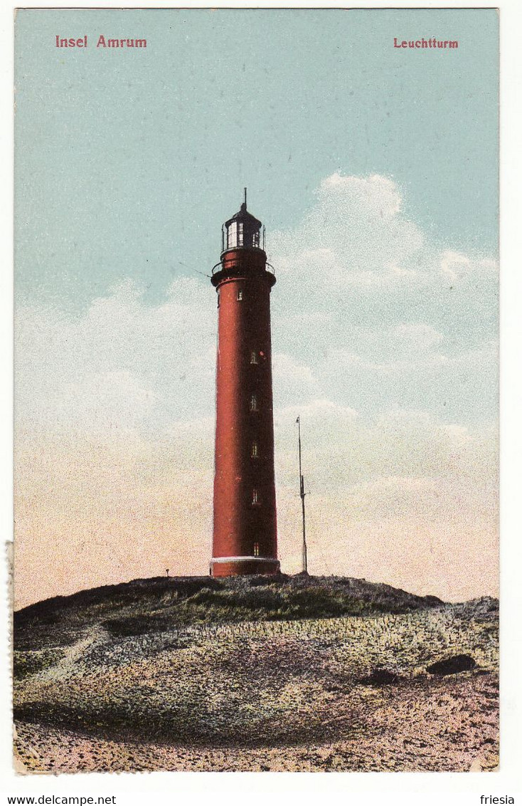 Amrum - Leuchtturm - 1920 - Föhr