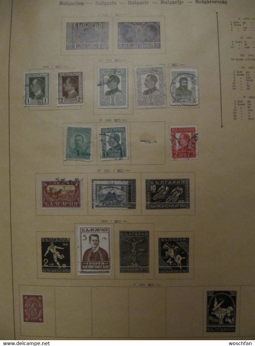 Bulgaria: Ancient Stamps From Ancient Albums, See Pics! - Collezioni (senza Album)