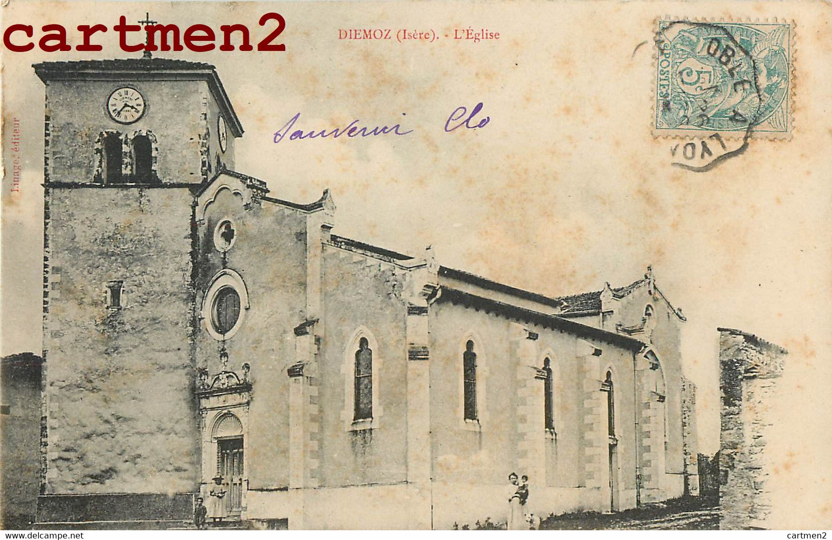 DIEMOZ L'EGLISE 38 ISERE - Diémoz