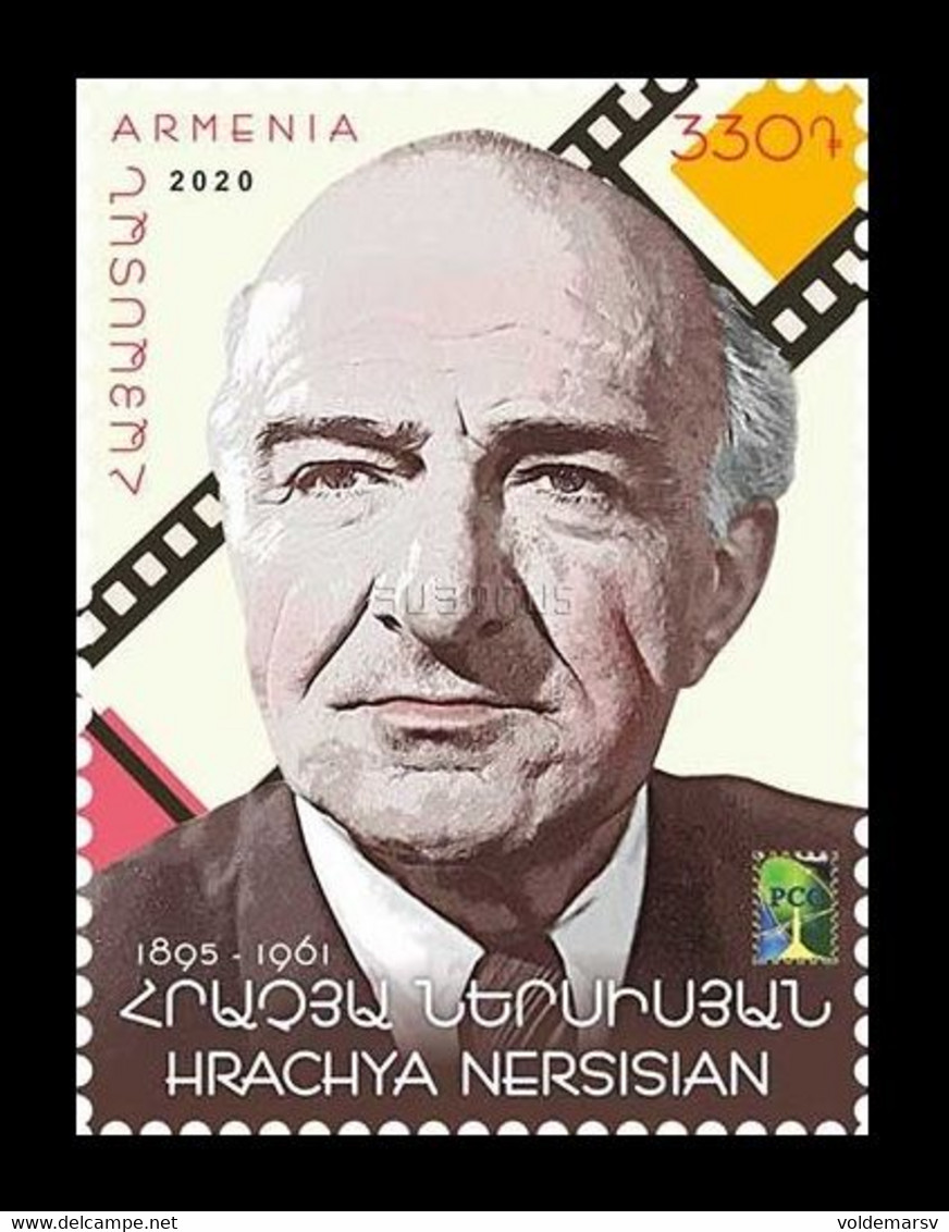 Armenia 2020 Mih. 1187 Cultural Figures. Cinema. Actor Hrachia Nersisyan. Space (RCC Joint Issue) MNH ** - Armenien