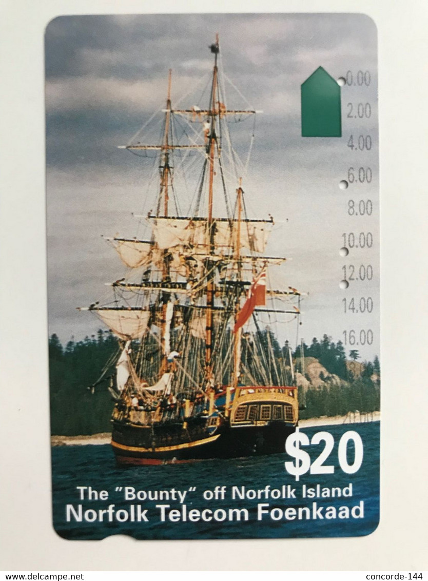 Multihole Telstra Magnetic Norfolk Island Bounty I942034 - Norfolkinsel