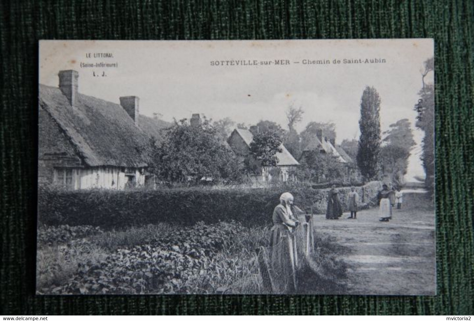 SOTTEVILLE Sur MER - Chemin De Saint AUBIN. - Sotteville Les Rouen