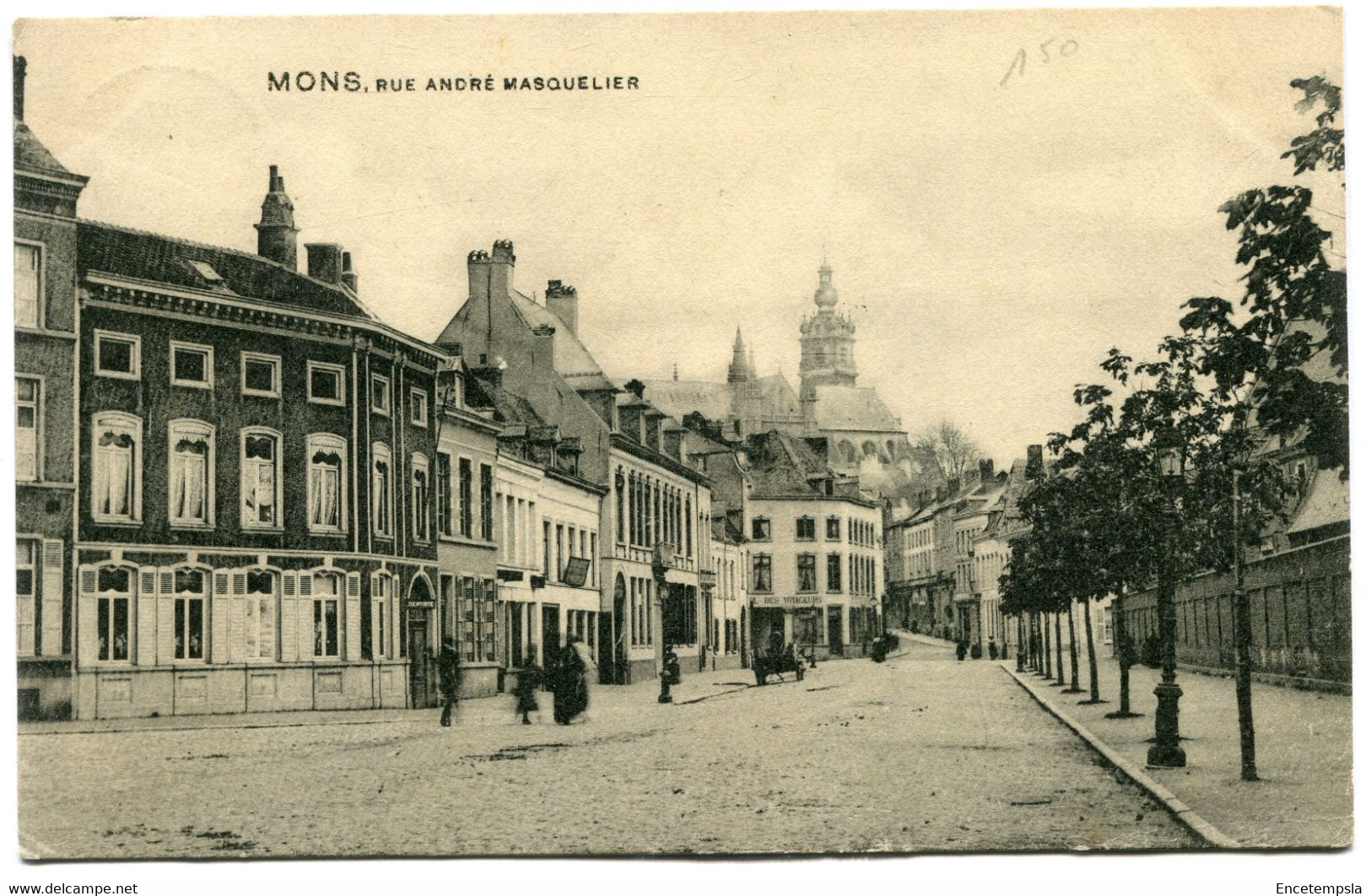 CPA - Carte Postale - Belgique - Mons - Rue André Masquelier - 1910 (DG15565) - Mons