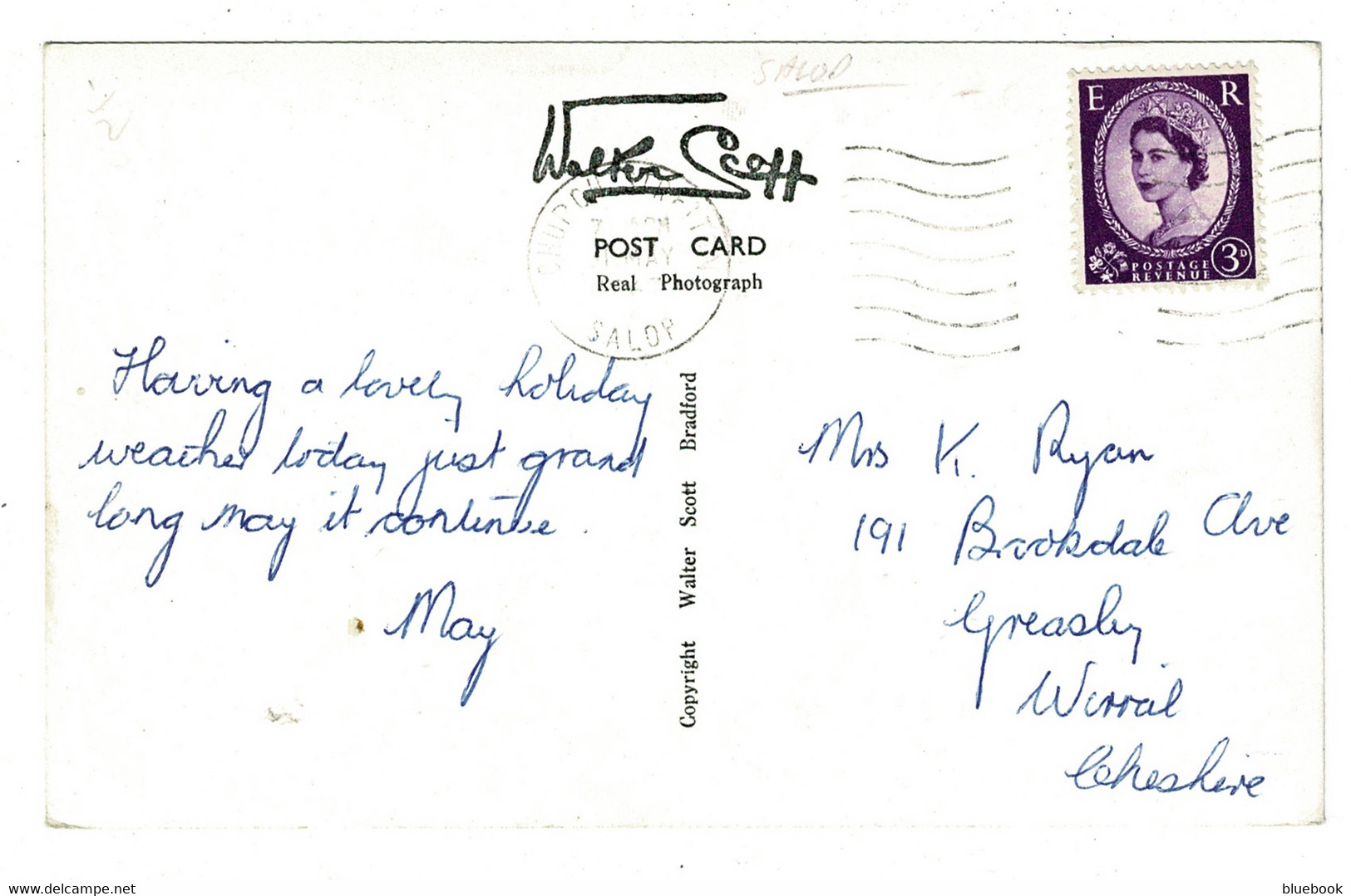 Ref 1433 -  1960's Walter Scott Real Photo Postcard - All Stretton Shropshire - Salop - Shropshire