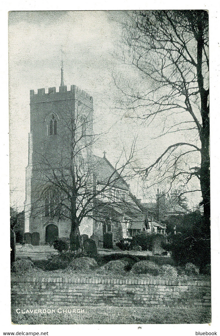 Ref 1424 - Early Postcard - Claverdon Church Near Solihull & Warwick - Sonstige & Ohne Zuordnung