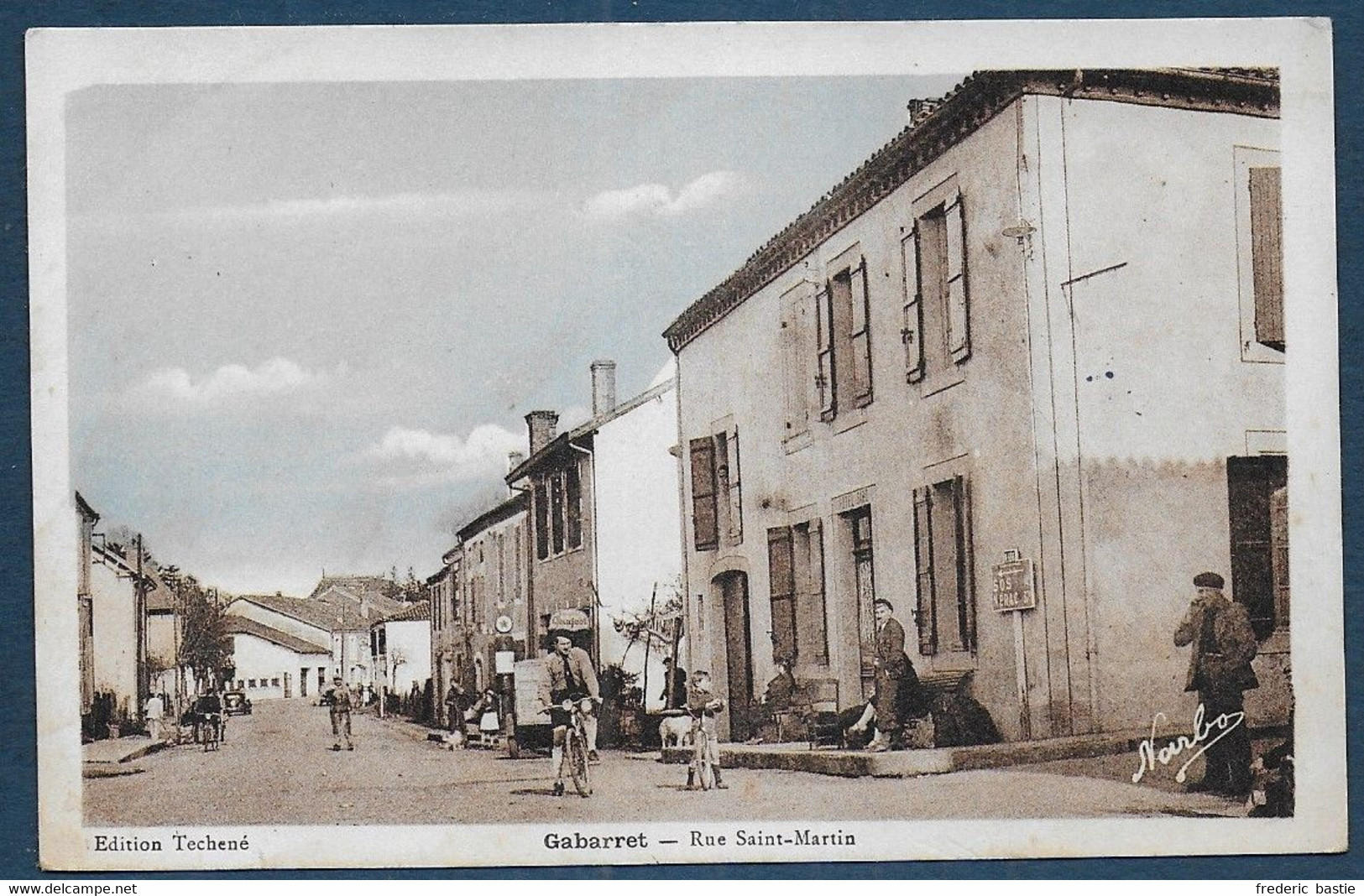 GABARRET - Rue Saint Martin - Gabarret