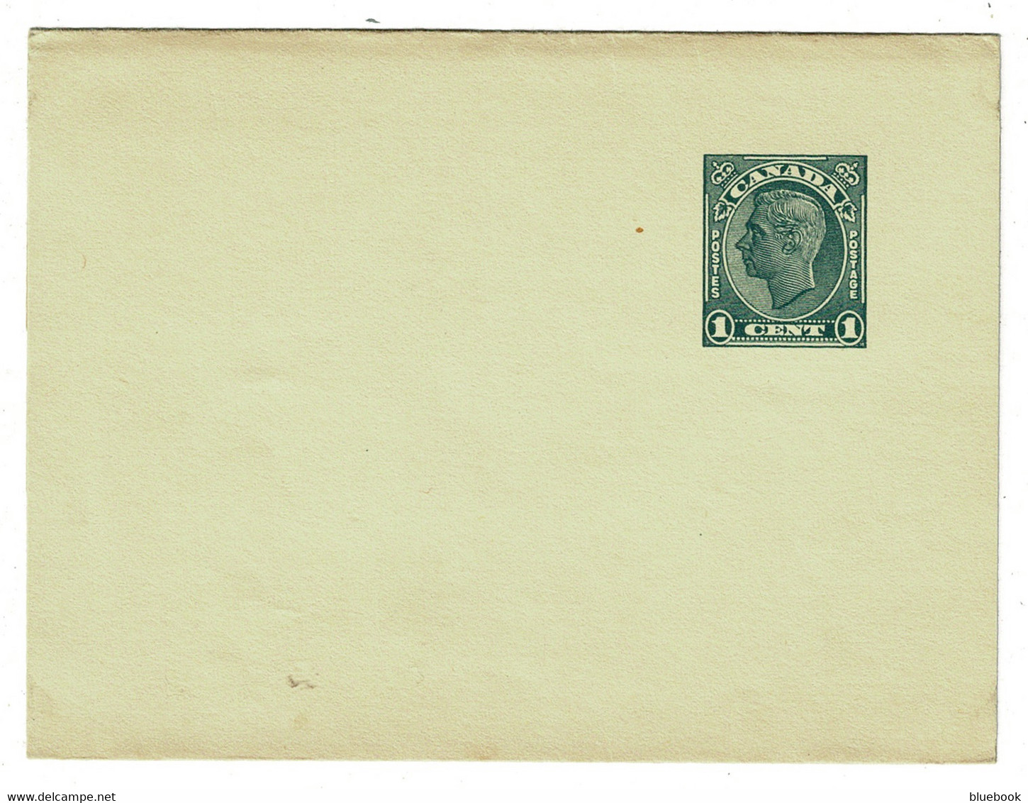 Ref 1436 - KGVI Canada 1c Postal Stationery Wrapper For Newspapers - 1903-1954 Könige