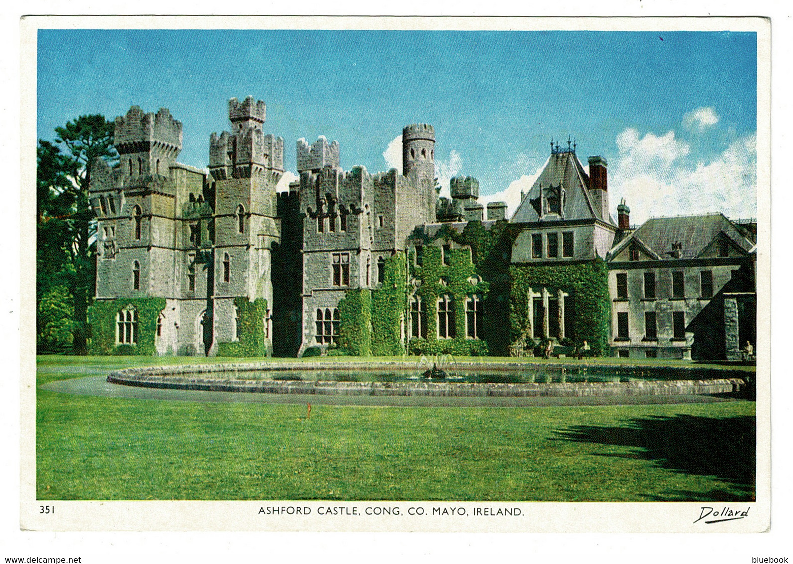 Ref 1437 - Postcard - Ashford Castle - Cong - County Mayo Ireland Eire - Mayo