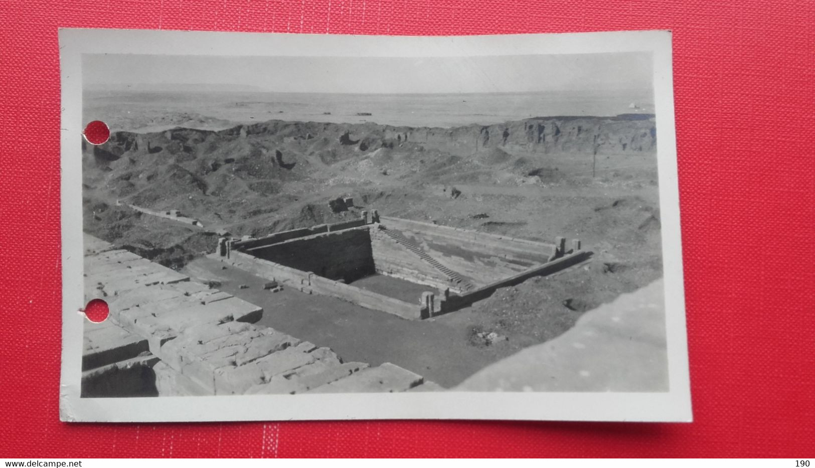 5 Postcards Dendera.Hathor Temple. - Qina