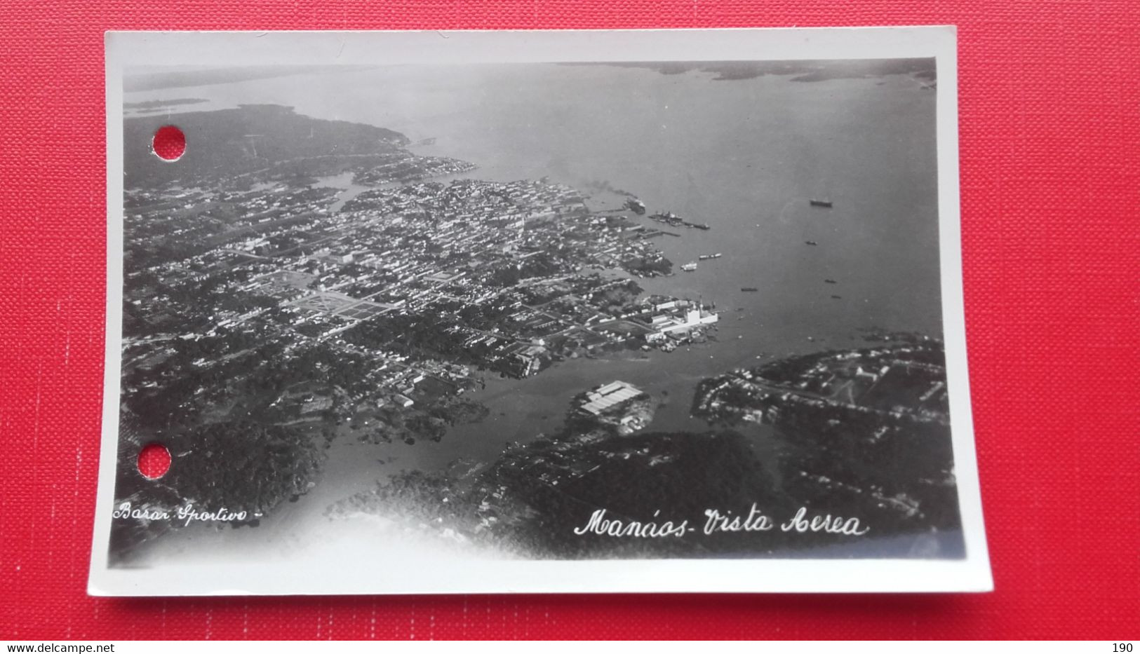 Manaus-Manaos.Vista Aerea.2 Postcards - Manaus