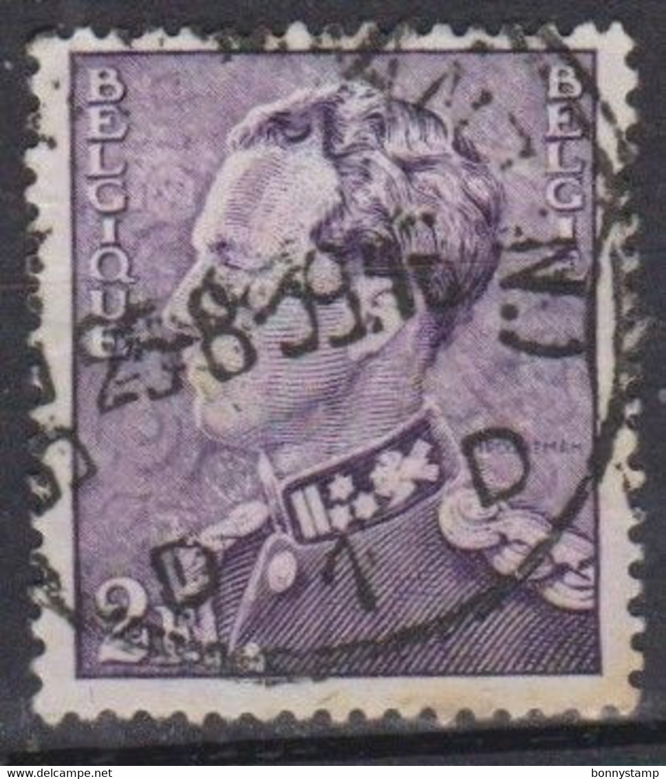 Belgio, 1936/51 - 2fr King Leopold III - Nr.296 Usato° - 1934-1935 Leopold III