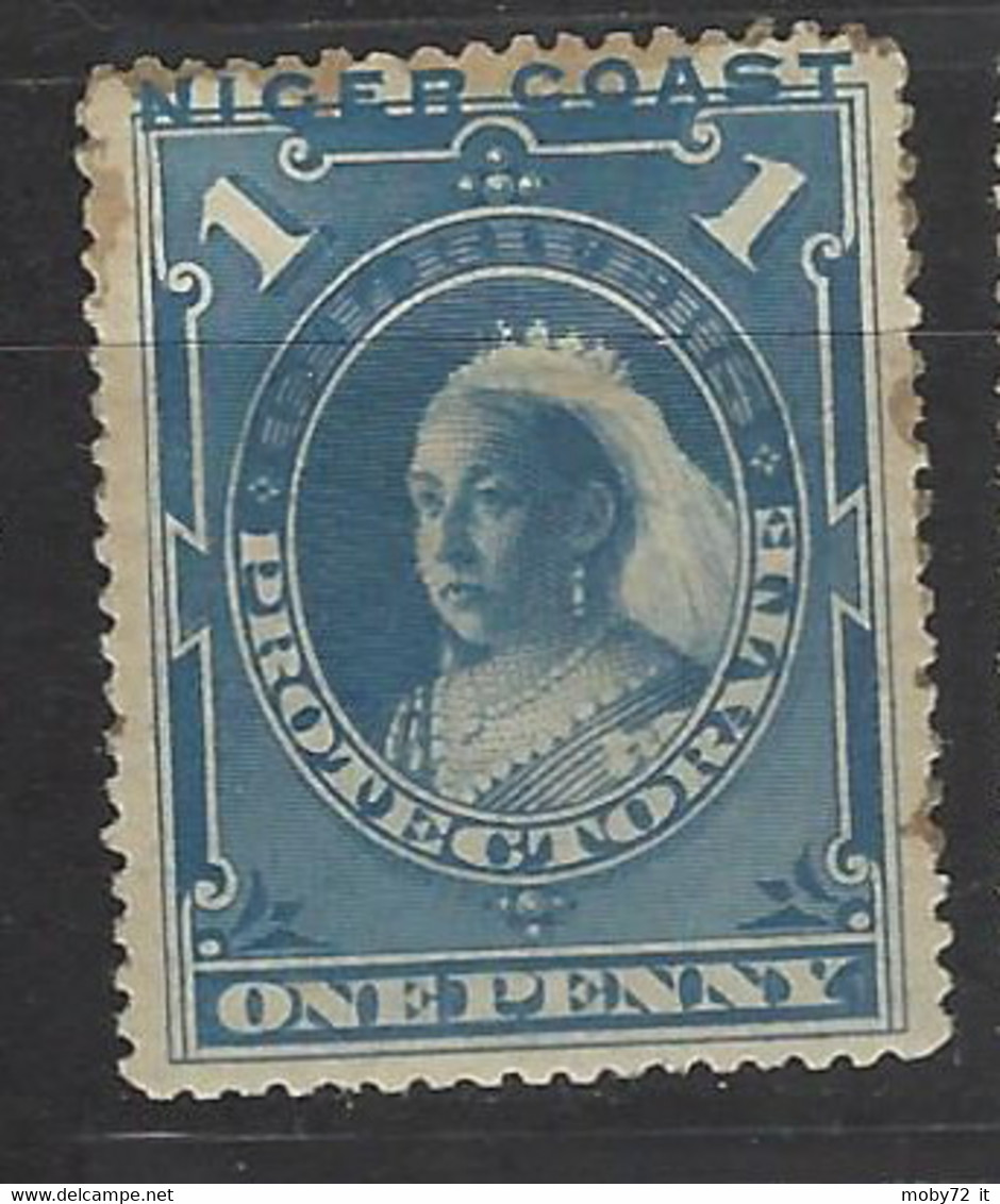 Niger Coast Oil Rivers - 1894 - Nuovo/new MH - Queen Victoria - Mi N. 15 - Nigeria (...-1960)