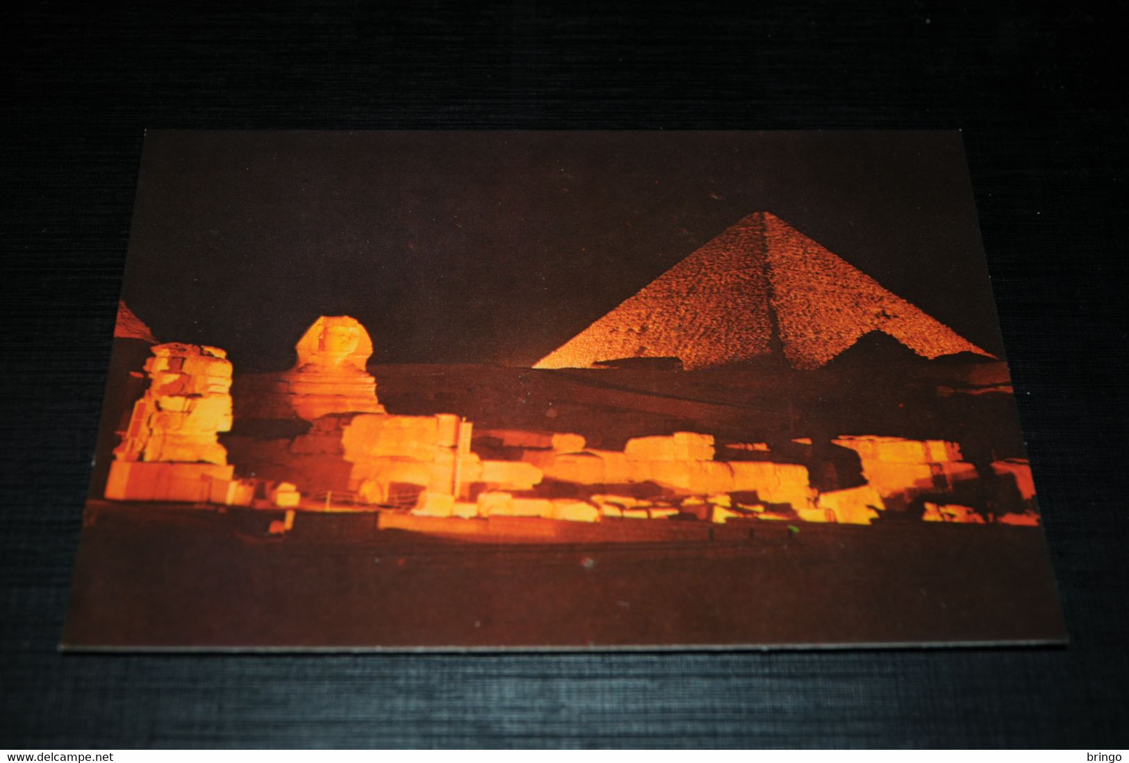 26651-                         EGYPT, GIZA  GIZEH, SOUND AND LIGHT AT THE PYRAMIDS OF GIZA - Gizeh