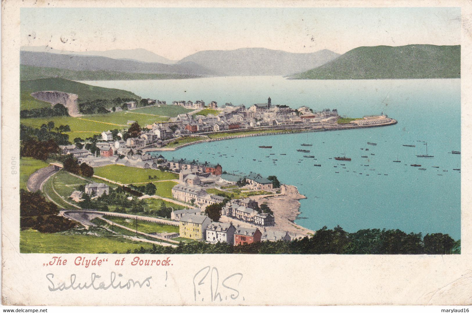 The Clyde At Gourock 1905 - Renfrewshire