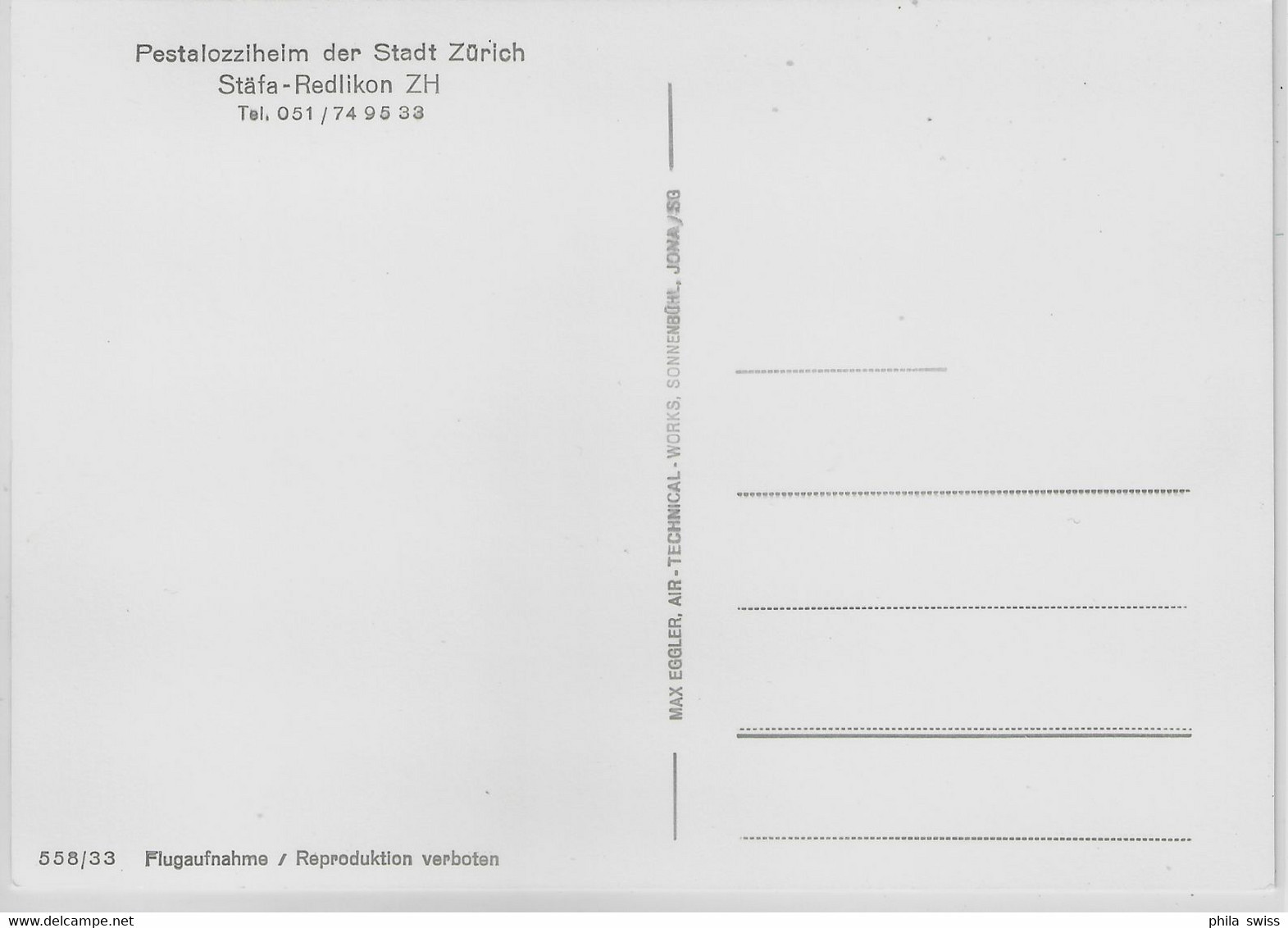 Pestalozziheim Der Stadt Zürich - Stäfa-Redlikon ZH - Stäfa