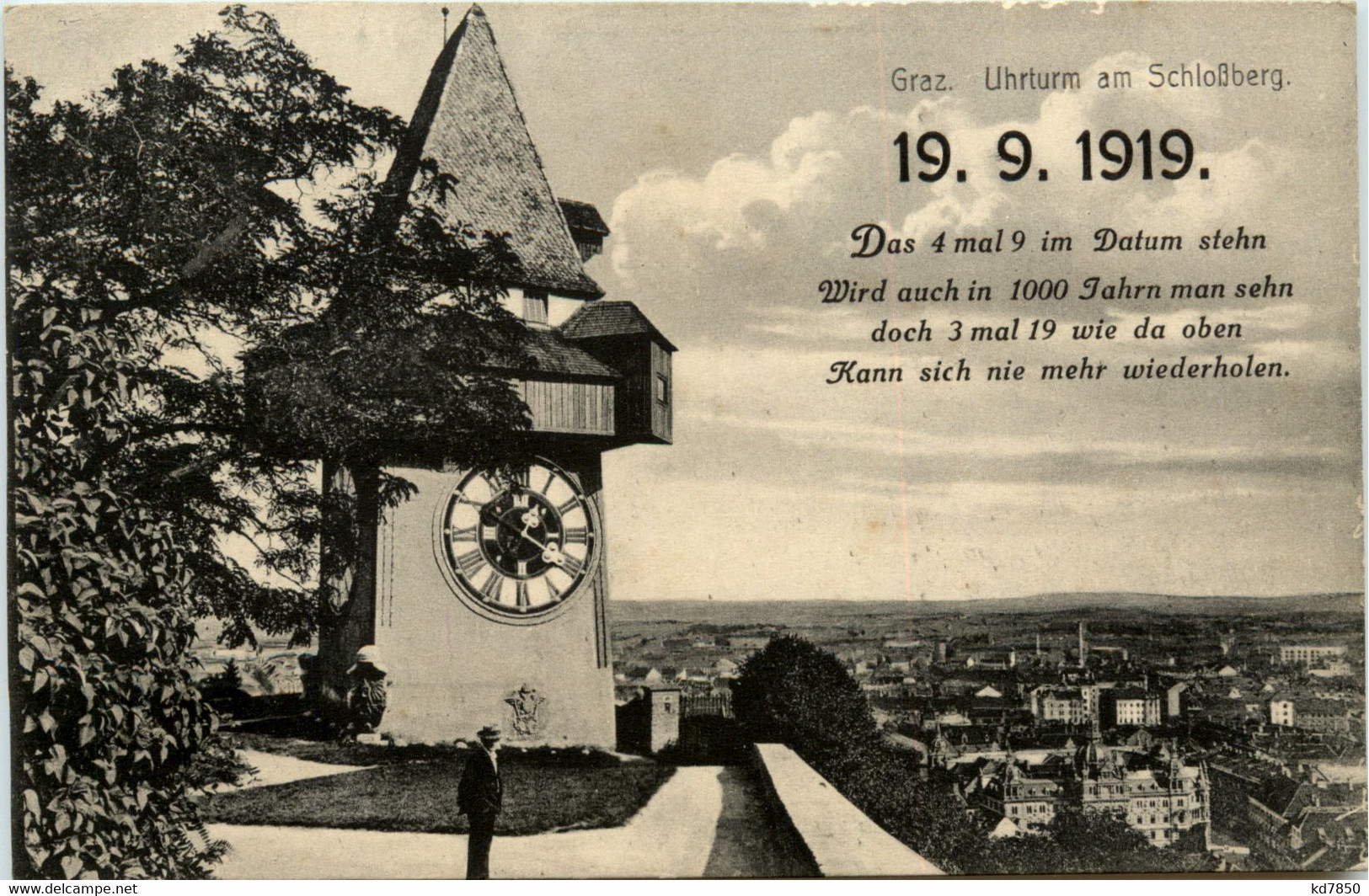 Graz/Steiermark - Graz,   Uhrturm Am Schlossberg - Graz