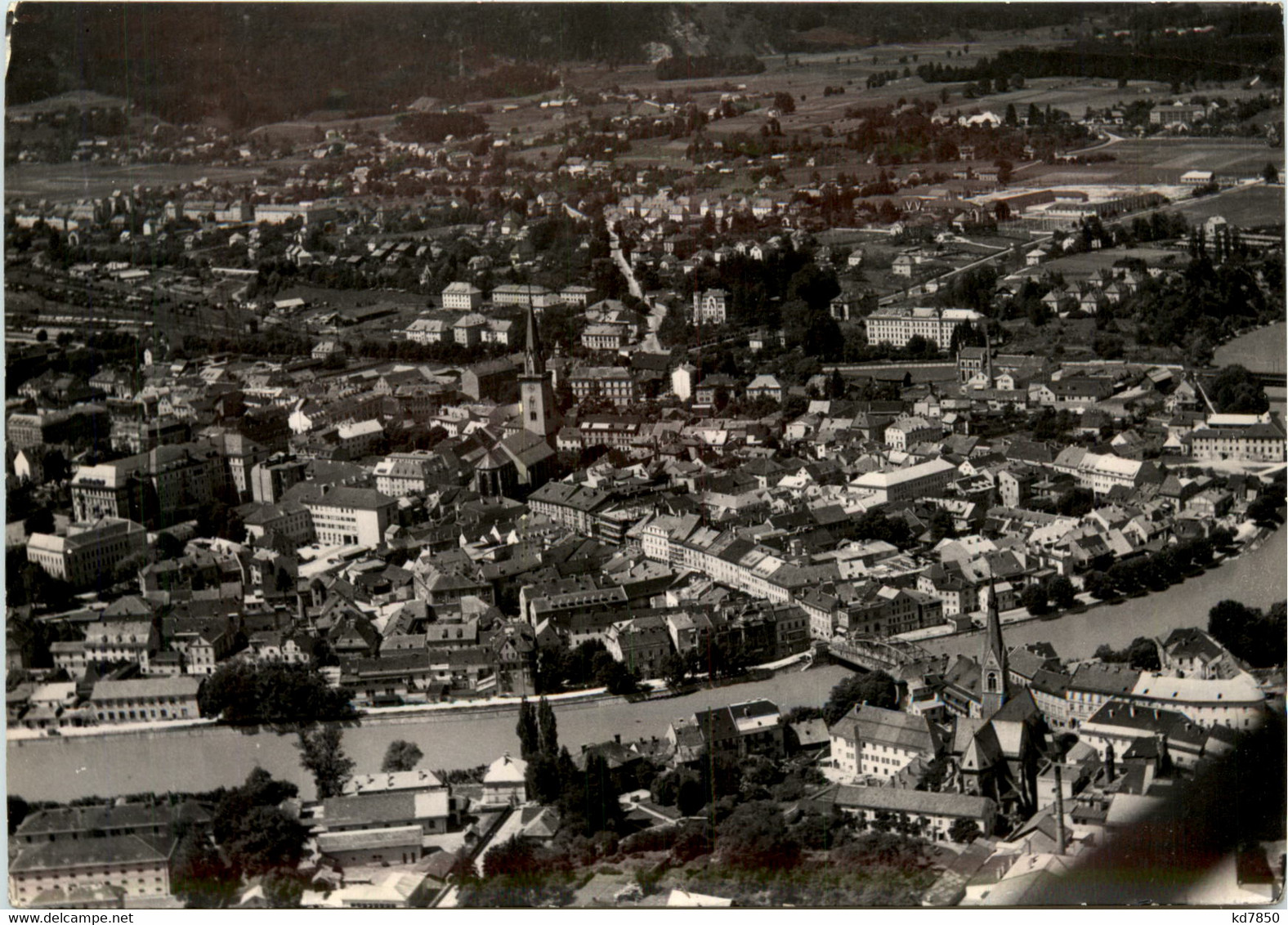 Villach/Kärnten - Villach,    Von Oben - Villach