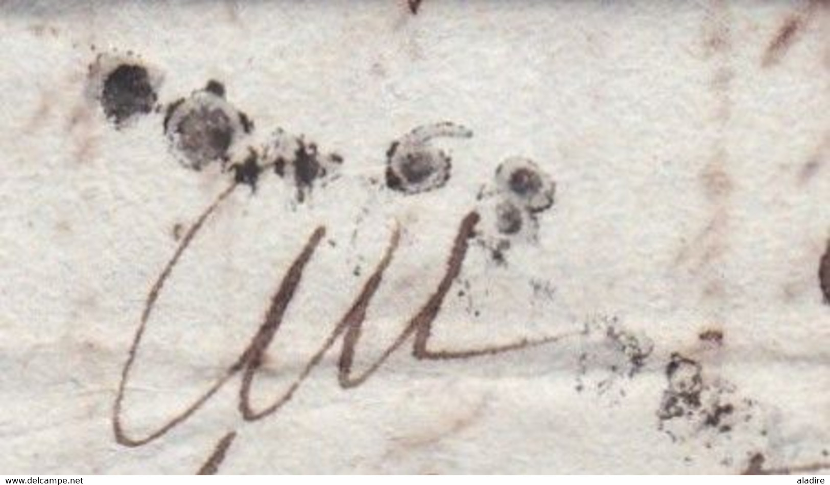 1799 - Marque Postale 68 CONDRIEU,Rhône Sur Lettre Pliée Avec Corresp De 3 Pages Vers Tournon, Ardèche - 1701-1800: Precursors XVIII