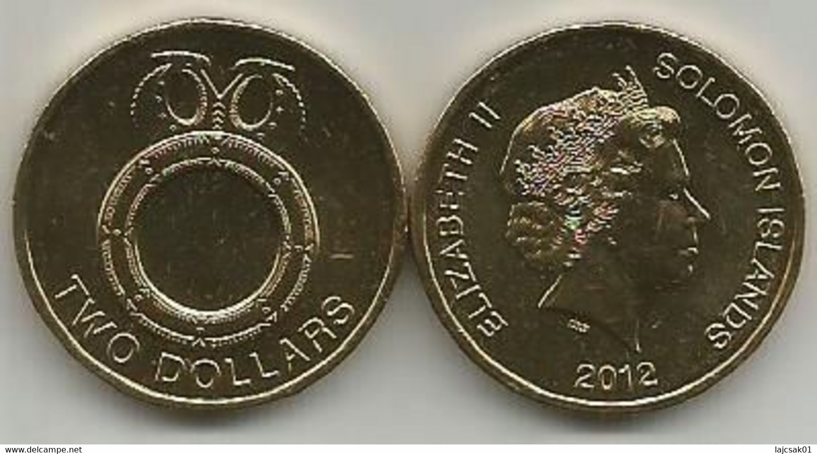 Solomon Islands 2 Dollars 2012. High Grade - Solomon Islands