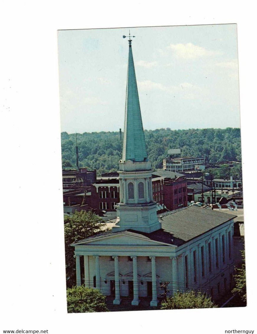 GREENVILLE, South Carolina, USA, First Baptist Church, 1973 Chrome Postcard - Greenville