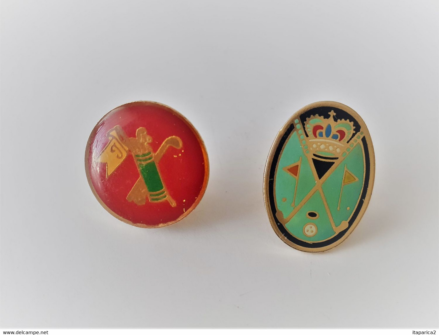 2 PINS GOLF SAC ET CLUB  ET BLASON GOLF ROYAL / 33NAT - Golf