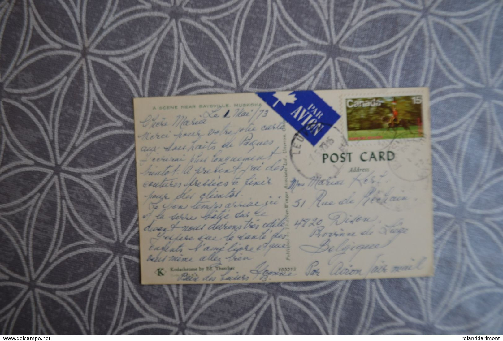 Cartes Postales Du Canada - Muskoka