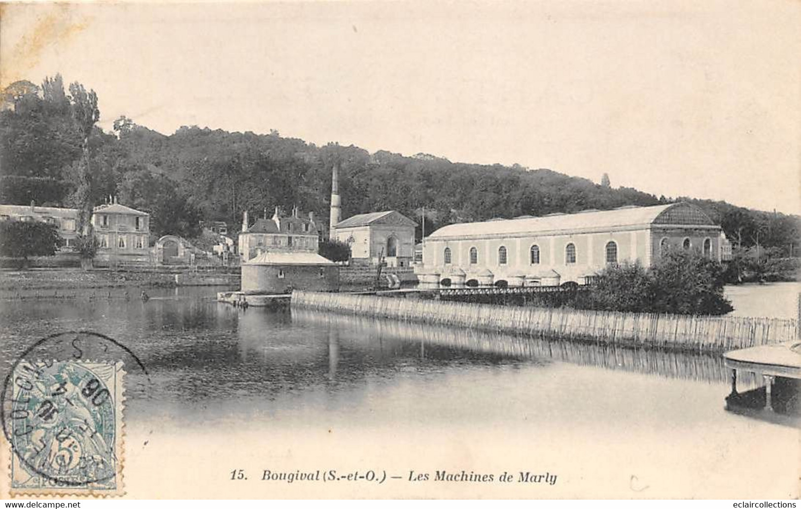 Bougival         78            Les Machines De Marly        (voir Scan) - Bougival