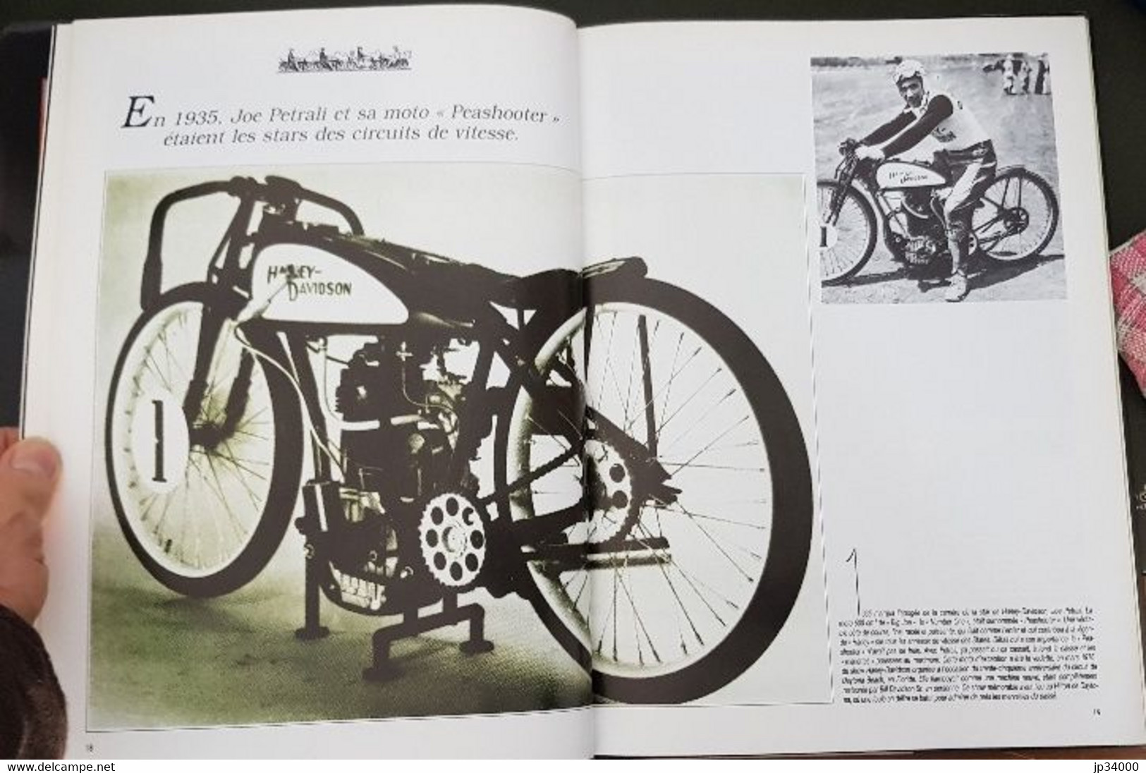 LA LEGENDE HARLEY-DAVIDSON De Gille LHOTE Chez Filipacchi - Moto