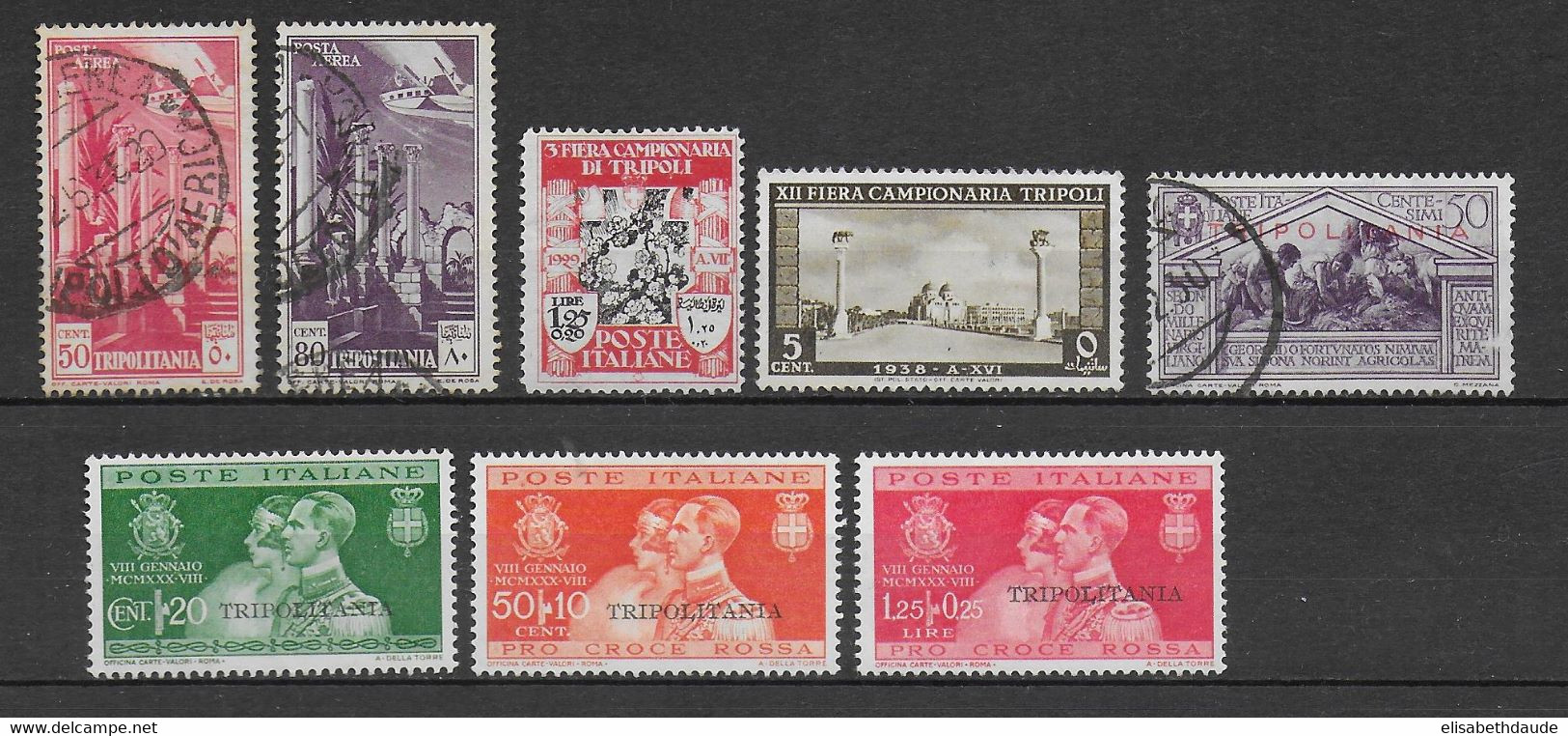 TRIPOLI - PETIT LOT * MLH / OB Used (YT 66 ** MNH) - COTE = 60 EUR. - Tripolitania