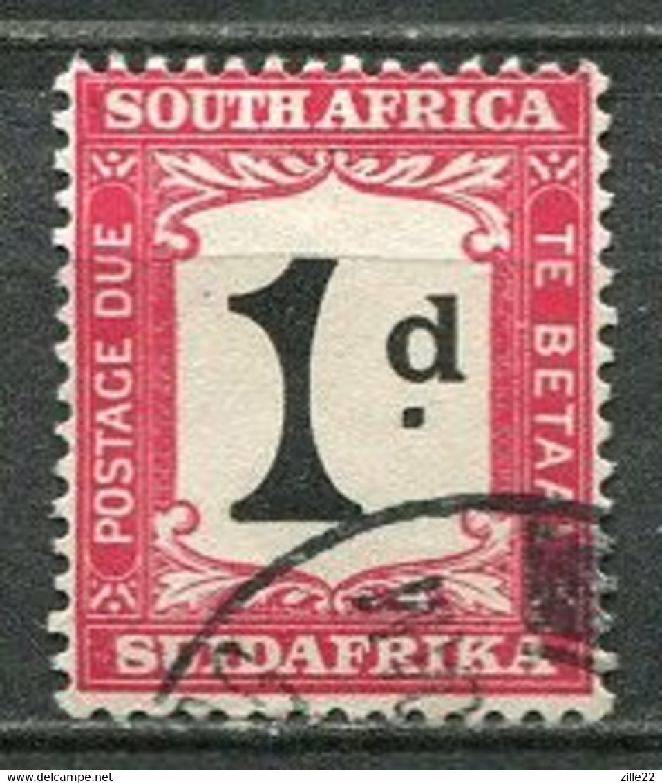 Union Of South Africa Postage Due, Südafrika Portomarken Mi# 18  Gestempelt/used - Postage Due