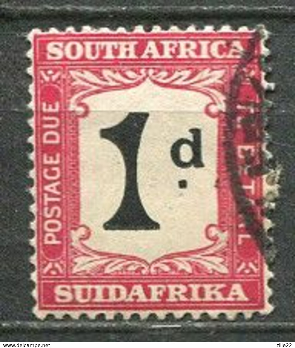Union Of South Africa Postage Due, Südafrika Portomarken Mi# 18  Gestempelt/used - Segnatasse