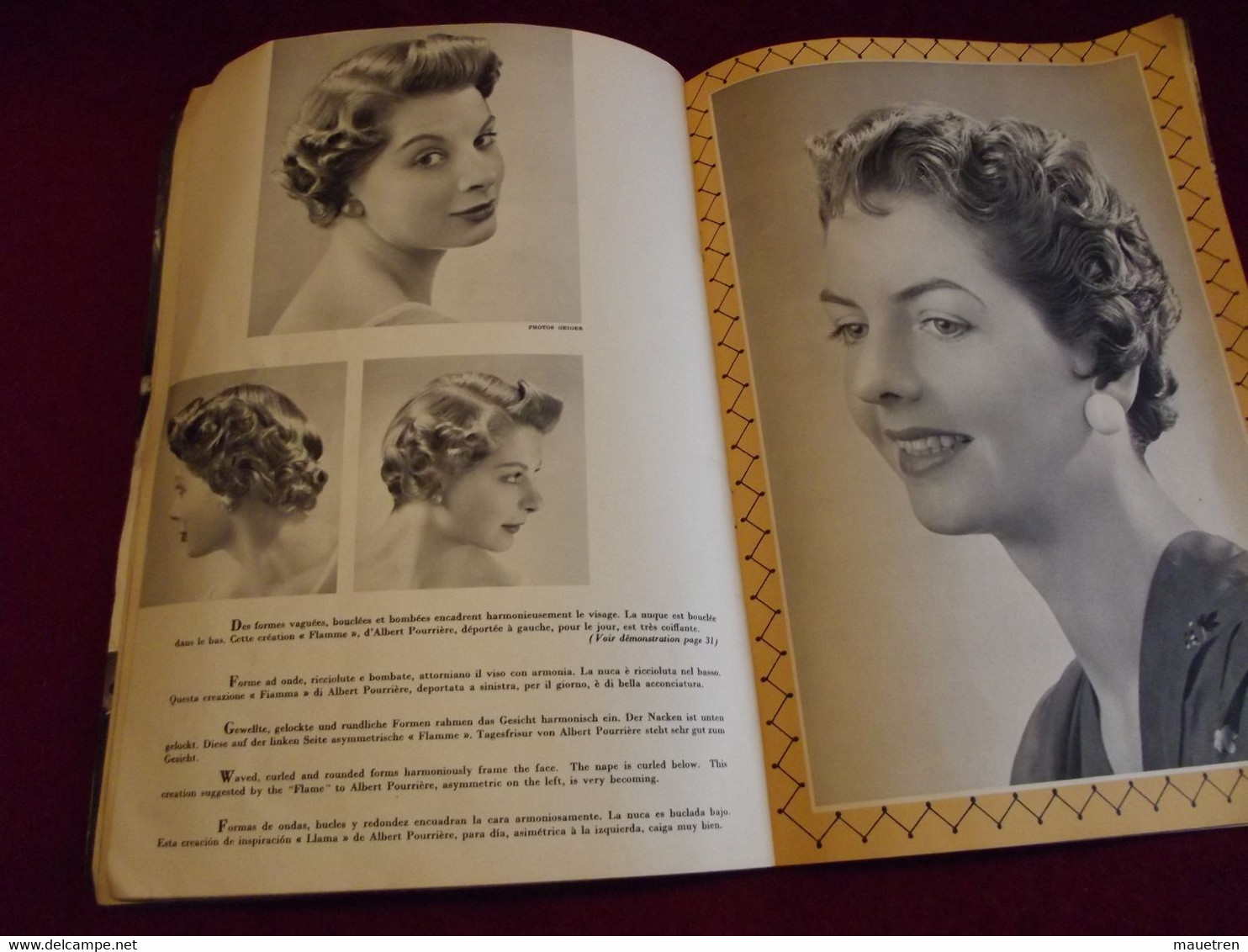 1 N° DE "LA COIFFURE DE PARIS " Journal Professionnel  Juillet 1955 - Tijdschriften