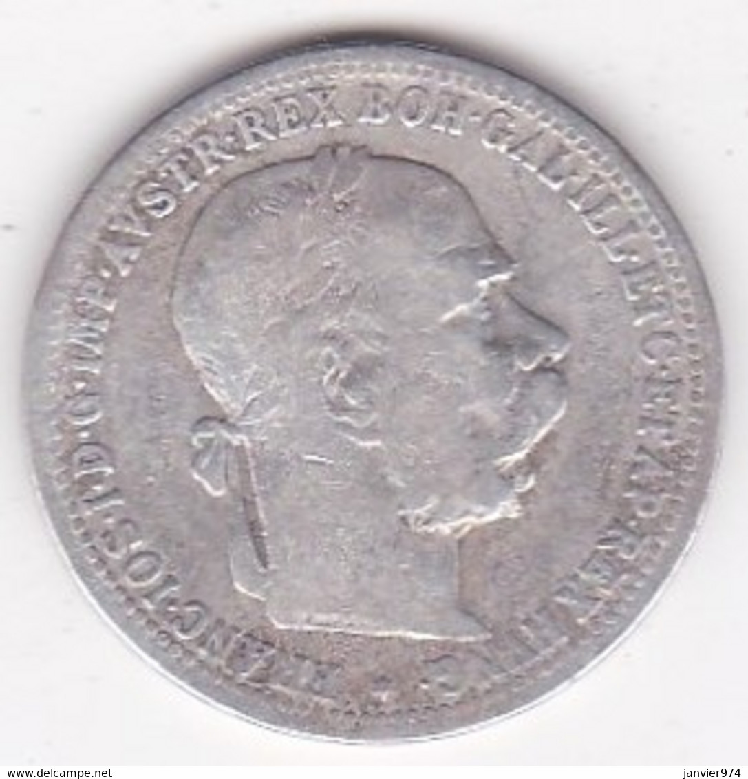 Autriche 1 Corona 1894 Franz Joseph I, En Argent, KM# 2804 - Autriche