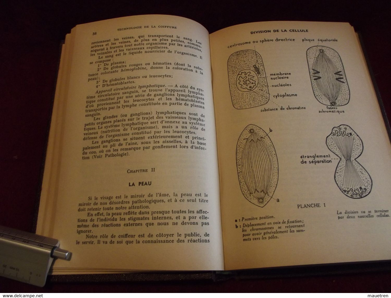 TECHNOLOGIE DE LA COIFFURE Par André BARDET  1950 - Livres