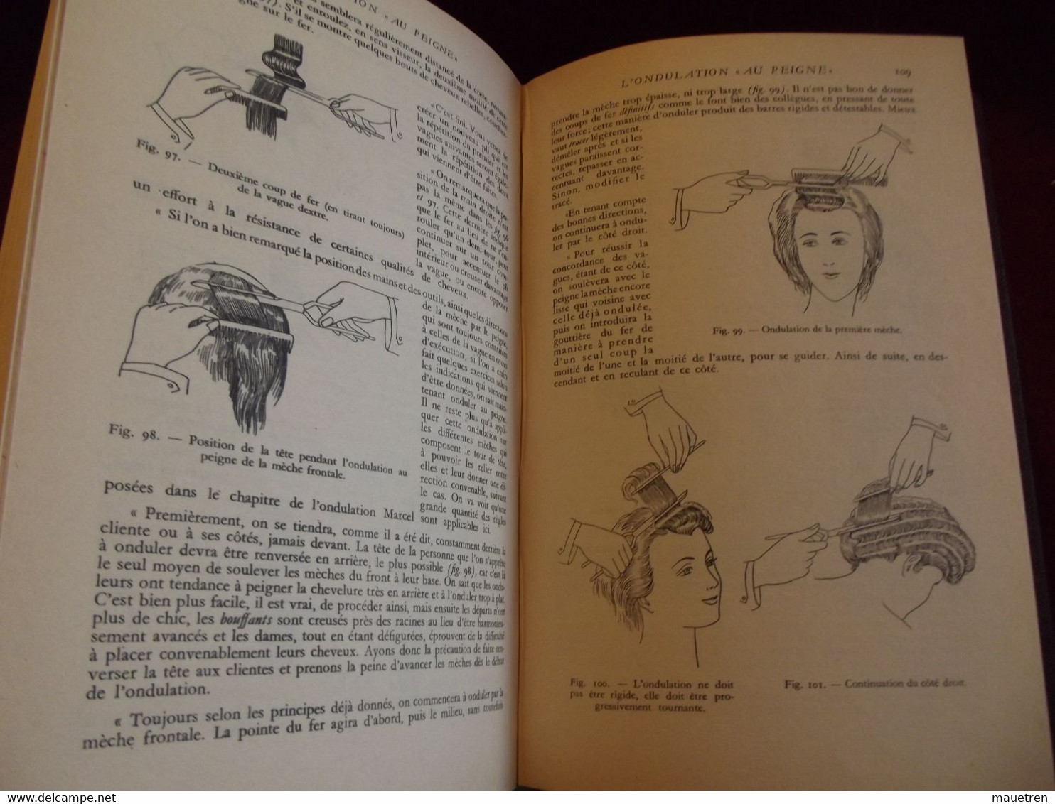 L'ONDULATION BOUCLEE Par René RAMBAUD 1949 - Boeken