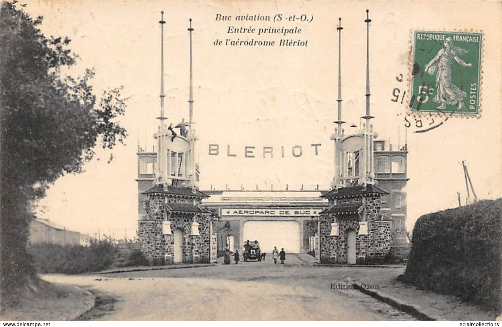 Buc         78          Aérodrome   Aviation    Entrée Principale De L'Aérodrome Blériot          (voir Scan) - Buc