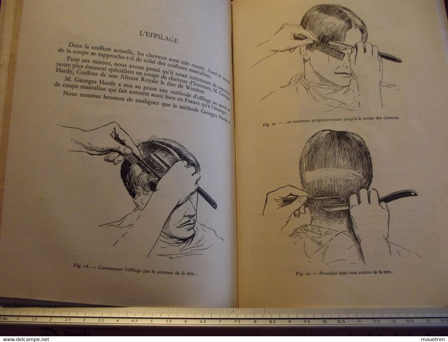 COIFFURES D'ART PAR LA MISE EN PLIS BOUCLEE Par Albert POURRIERE 1953 - Bücher