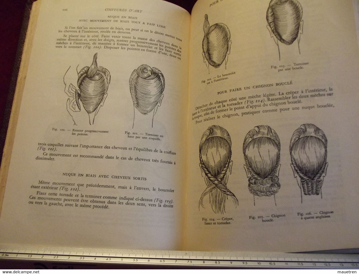 COIFFURES D'ART PAR LA MISE EN PLIS BOUCLEE Par Albert POURRIERE 1953 - Boeken