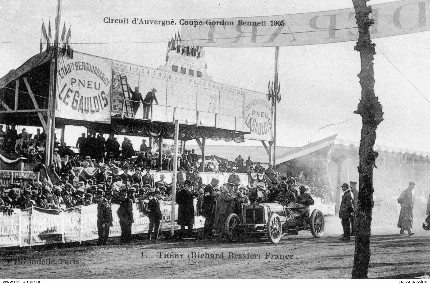 Coupe GORDON-BENNETT 1905 - THERY (Richard Brasier) - France - Otros & Sin Clasificación