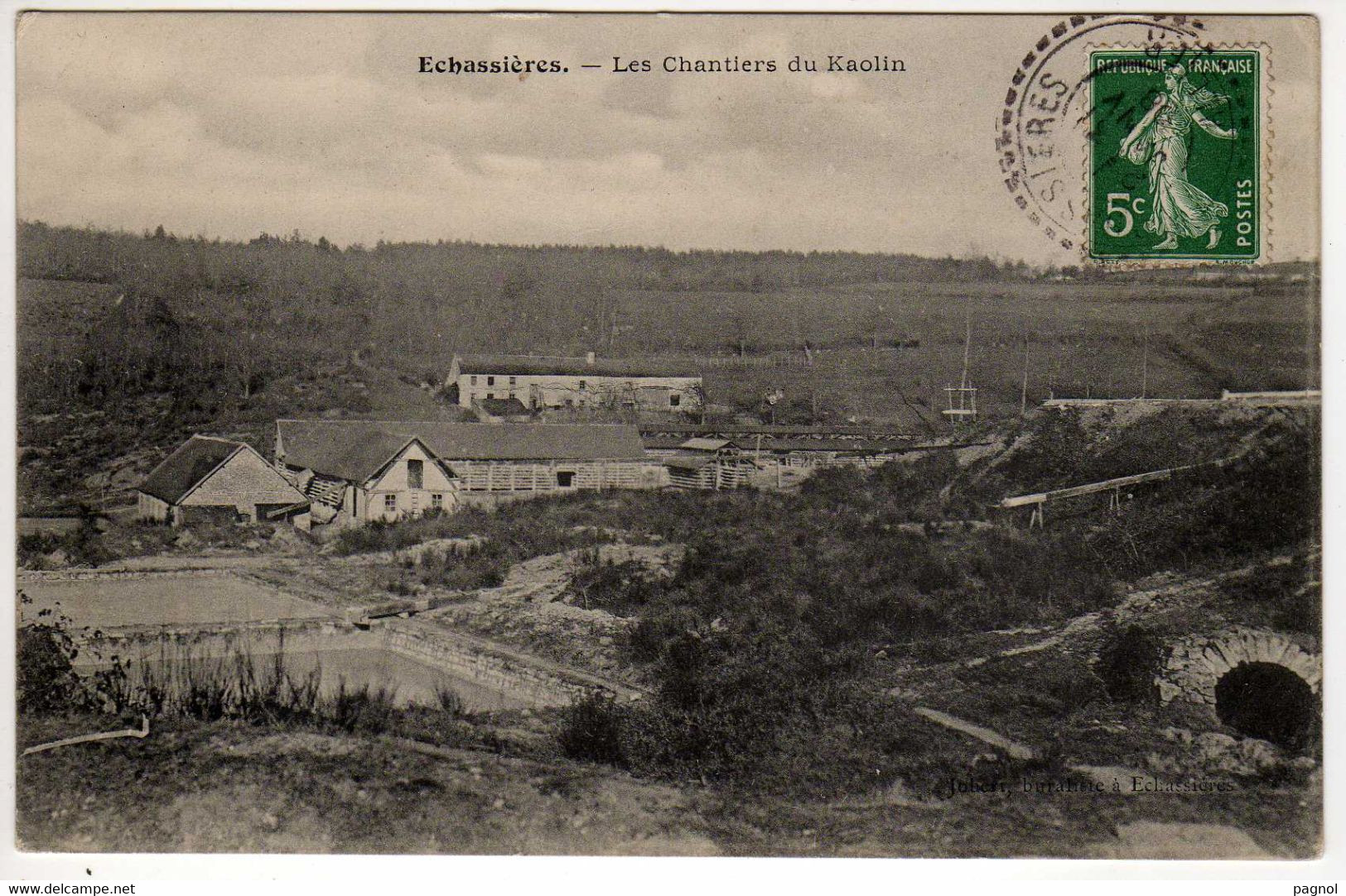 03 : Echassières : Les Chantiers Du Kaolin - Otros & Sin Clasificación