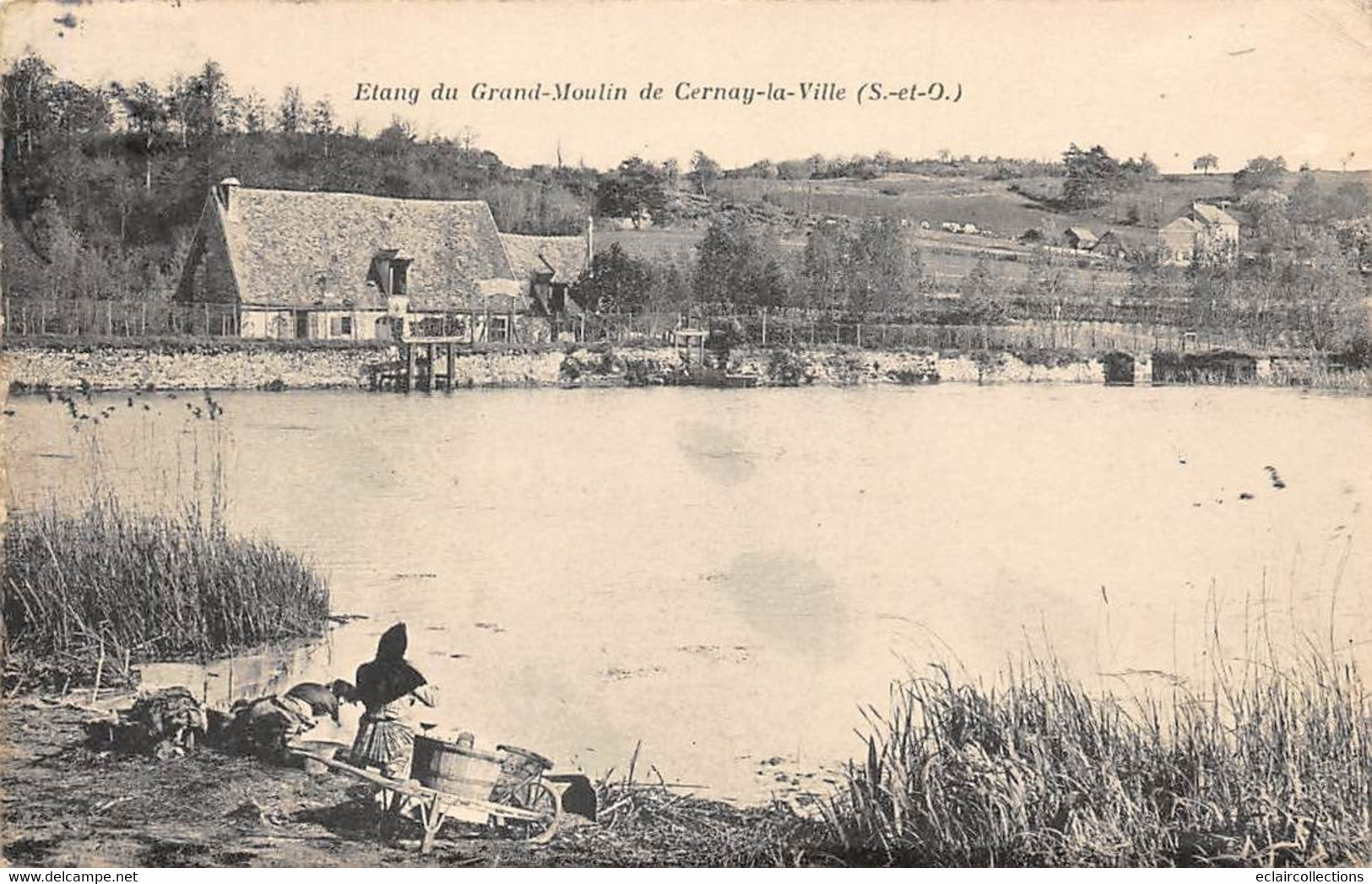 Cernay-la-Ville           78            Etang Du Grand Moulin.         (voir Scan) - Cernay-la-Ville