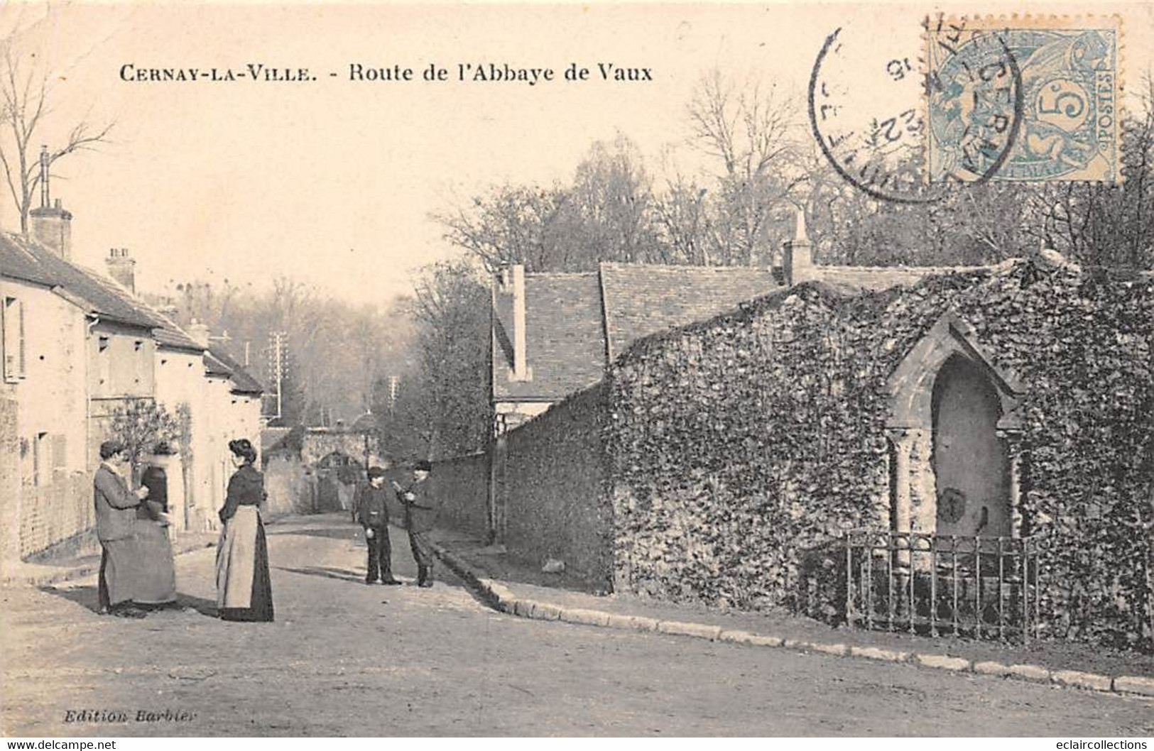 Cernay-la-Ville           78              Route De L'Abbaye De Vaux      (voir Scan) - Cernay-la-Ville