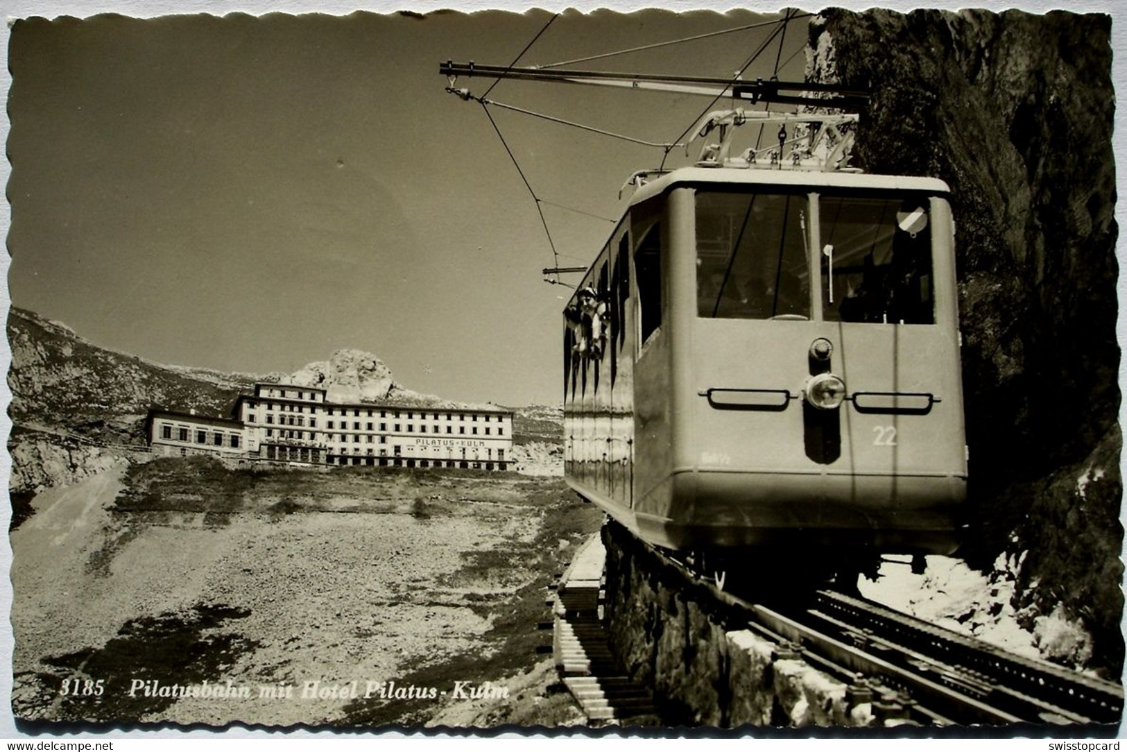 PILATUS-BAHN Mit Hotel Pilatus-Kulm - Autres & Non Classés