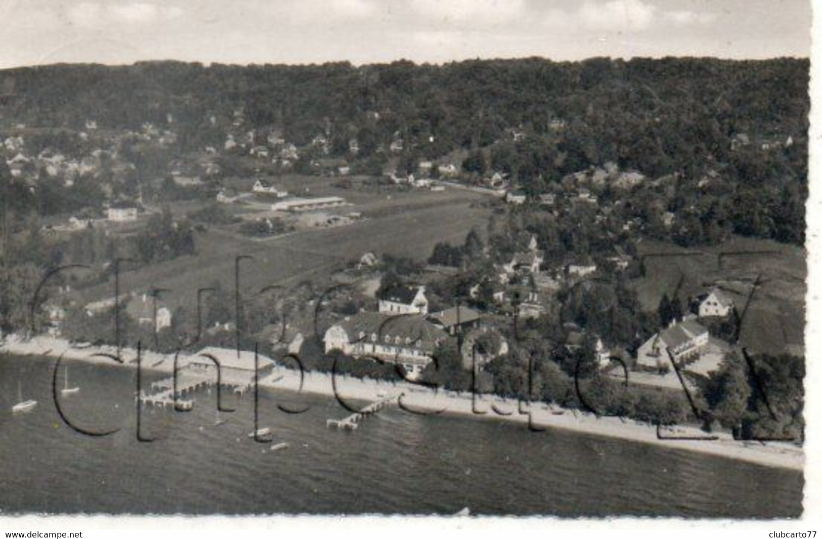 Herrsching-am-Ammersee (Allemagne, Bavière) : Luftaunahme Des Hafens Im 1966 PF - Herrsching