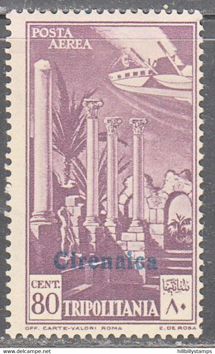 CIRENAICA    SCOTT NO  C3    MINT HINGED    YEAR  1932 - Cirenaica