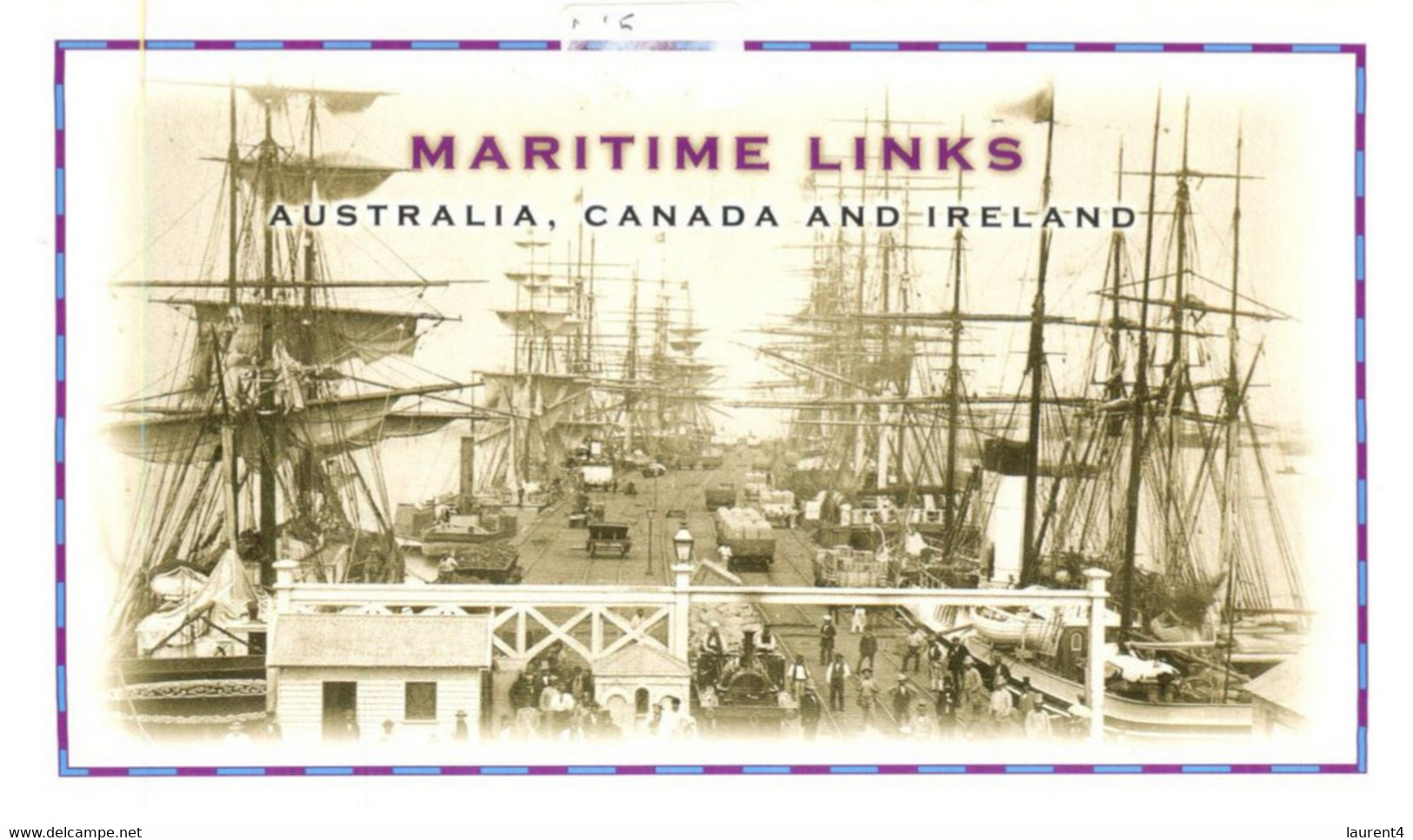(CC 24) Australia Maritime Link - Presentation Pack - Polly Woodside & Marcopolo (2 Mint M/s) - Autres & Non Classés