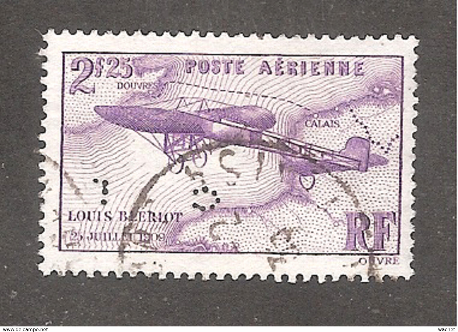 Perforé/perfin/lochung France 1934 No PA7 CL Crédit Lyonnais (188) - Other & Unclassified